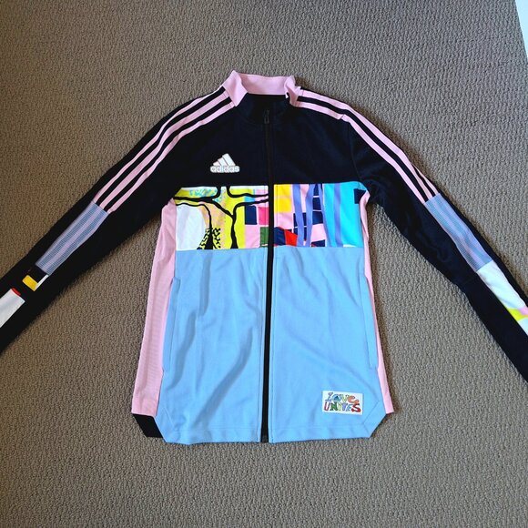 Brand New Women adidas Size XS Tiro Love Unites Track Jacket, BNWT - Picture 7 of 9